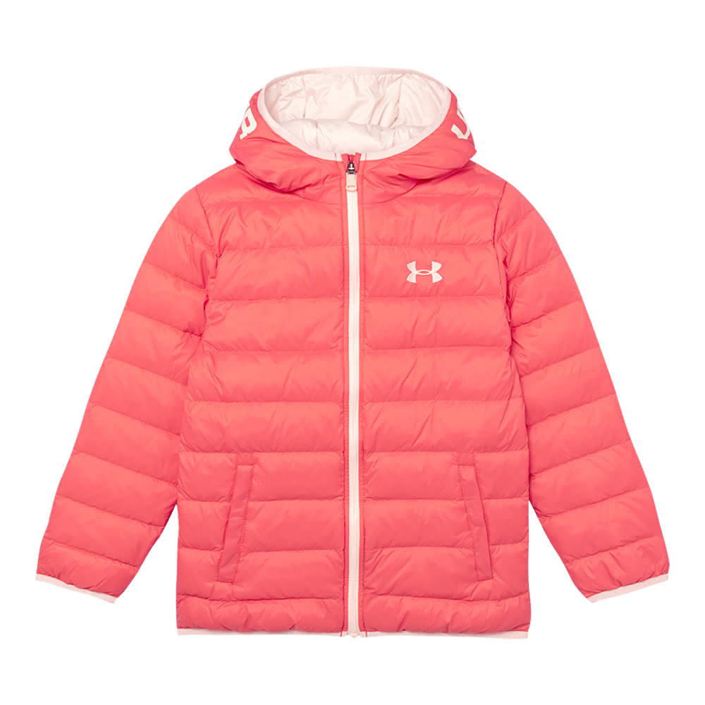 【UNDER ARMOUR】UA 小男童 舖棉連帽外套_1351389-417(動感藍) 歷史價格詳細信息