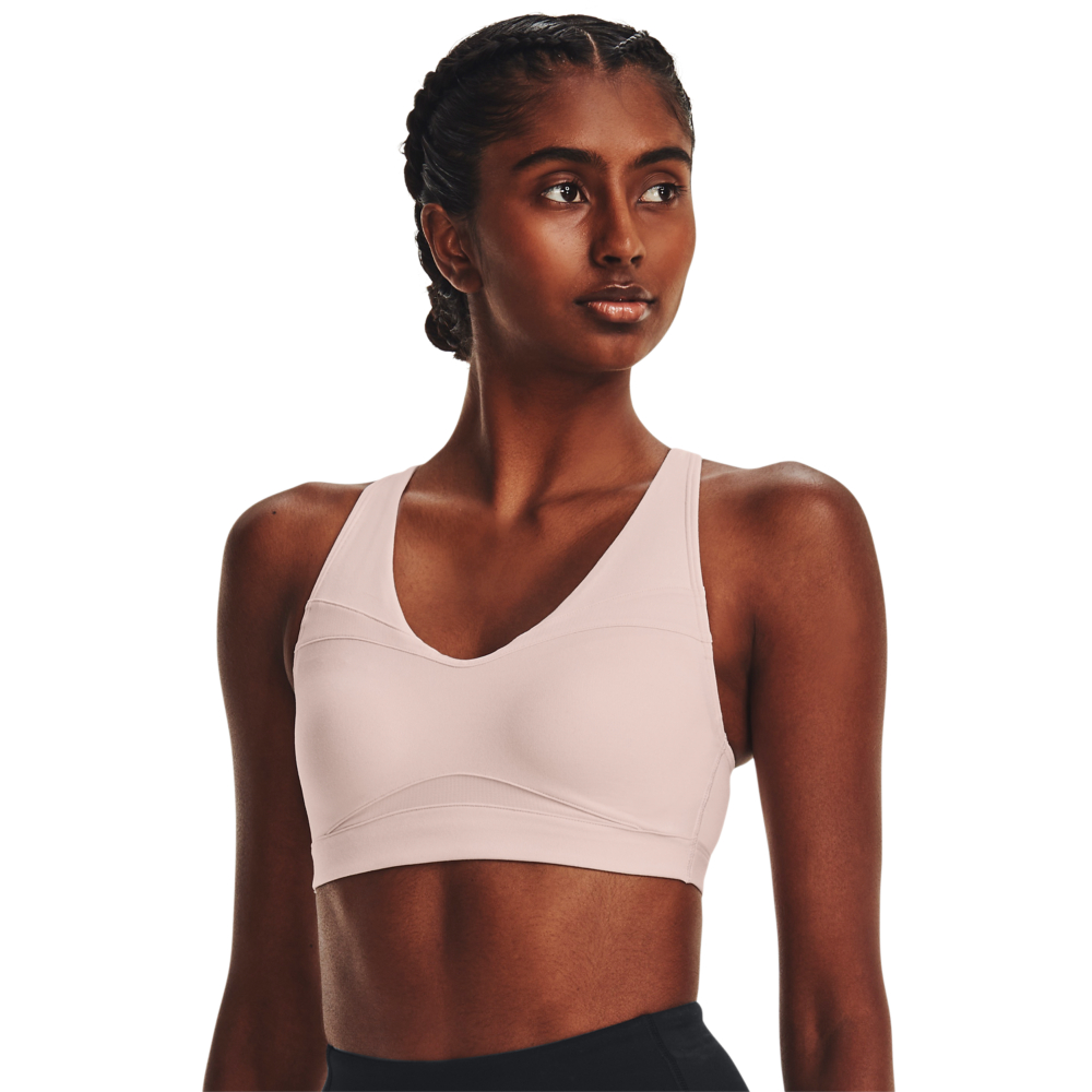 【UNDER ARMOUR】UA 女 ARMOUR 中衝擊運動內衣 -優惠商品(黑) 歷史價格詳細信息