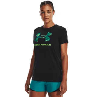 【UNDER ARMOUR】UA 女童 TRAINING GRAPHICS 短T-Shirt_1374177-573(紅掛花紫色) 歷史價格詳細信息