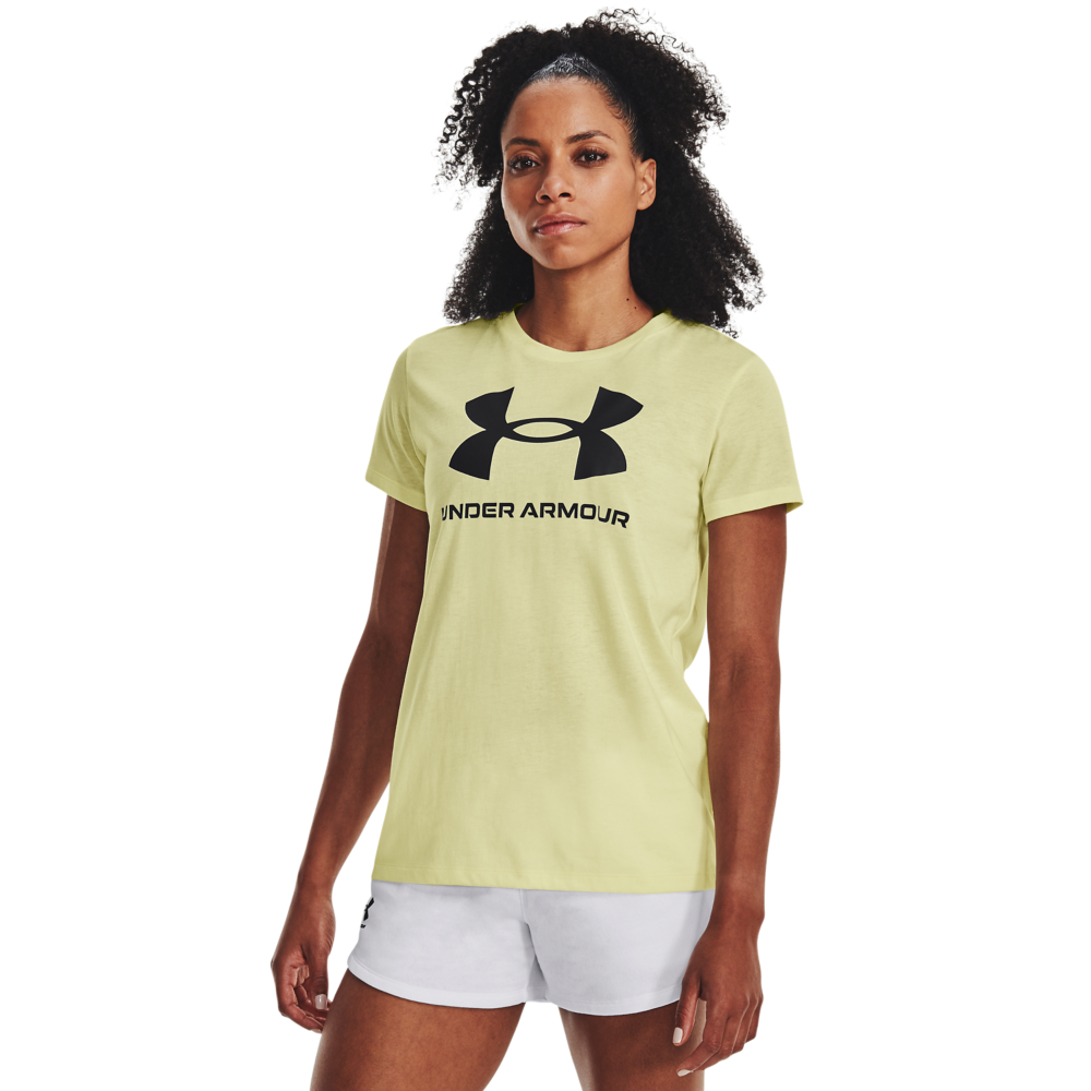 【UNDER ARMOUR】UA 女童 TRAINING GRAPHICS 短T-Shirt_1374177-573(紅掛花紫色) 歷史價格詳細信息