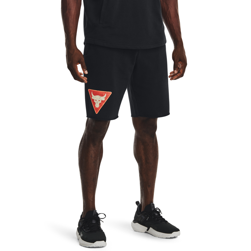 【UNDER ARMOUR】UA 男童 Pjt Rock Rival Terry 短褲_1377754-001(黑) 歷史價格詳細信息