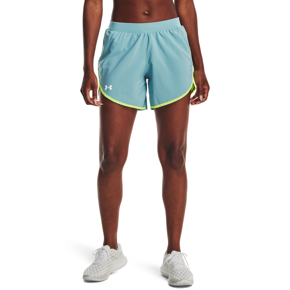 【UNDER ARMOUR】UA 女 Fly By Elite 5吋運動短褲 _1369757-001(黑) 歷史價格詳細信息