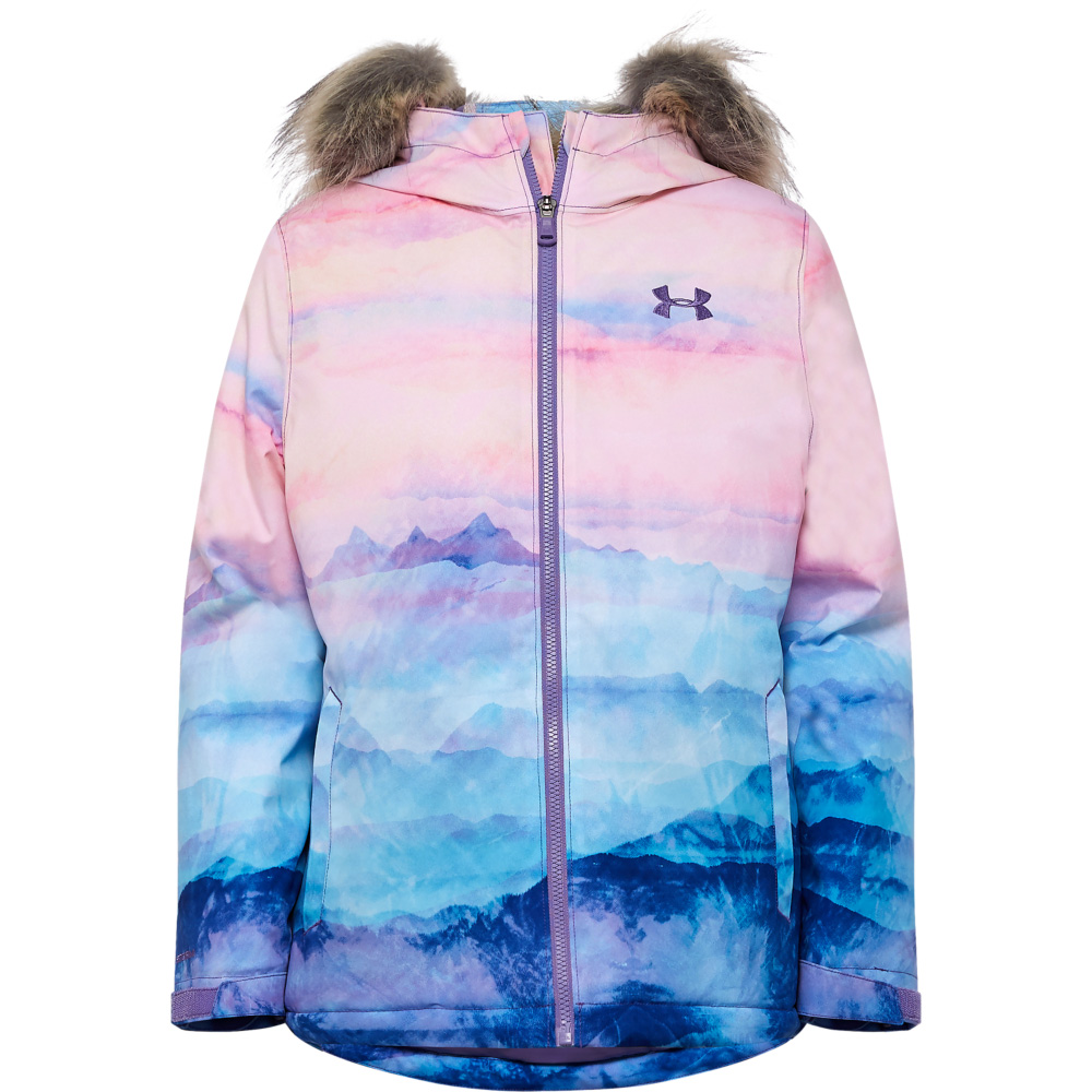 【UNDER ARMOUR】UA 小男童 舖棉連帽外套_1351389-417(動感藍) 歷史價格詳細信息