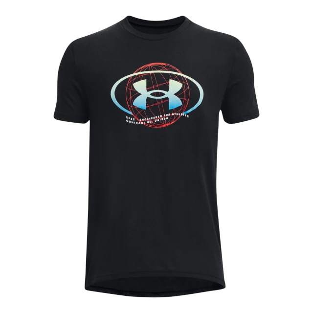 【UNDER ARMOUR】UA 男童 Vented Graphic 短袖T-Shirt _1373529-486(中性藍) 歷史價格詳細信息