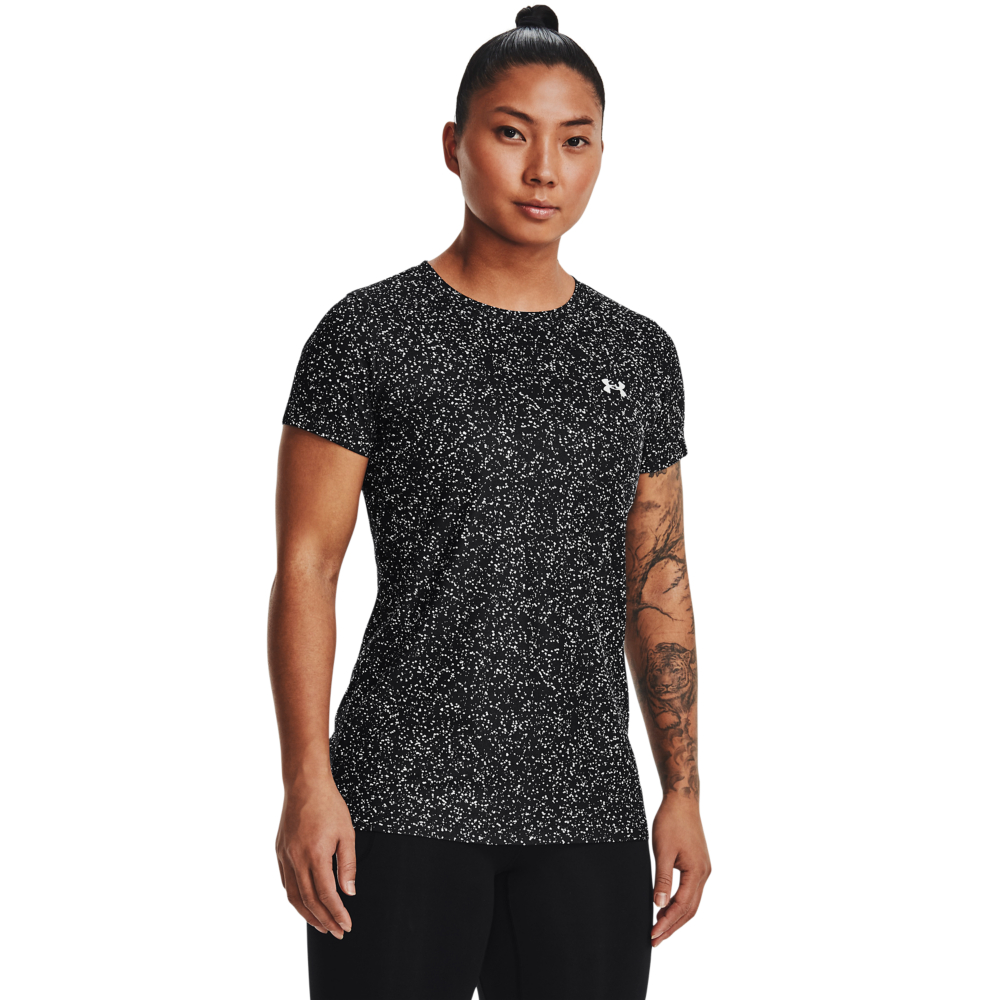 【UNDER ARMOUR】UA 女 Tech Vent短袖T-Shirt _1366129-537(粉紫色) 歷史價格詳細信息