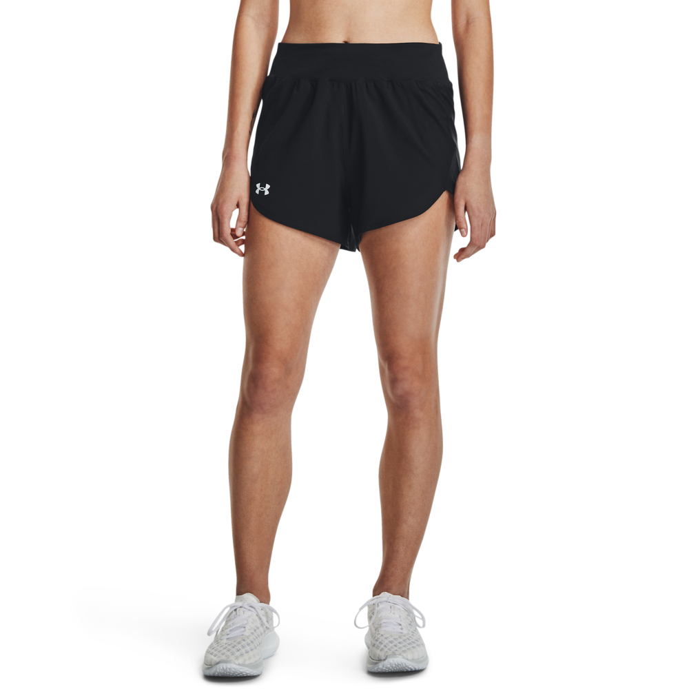 【UNDER ARMOUR】UA 女 Fly By Elite 5吋運動短褲 _1369757-001(黑) 歷史價格詳細信息