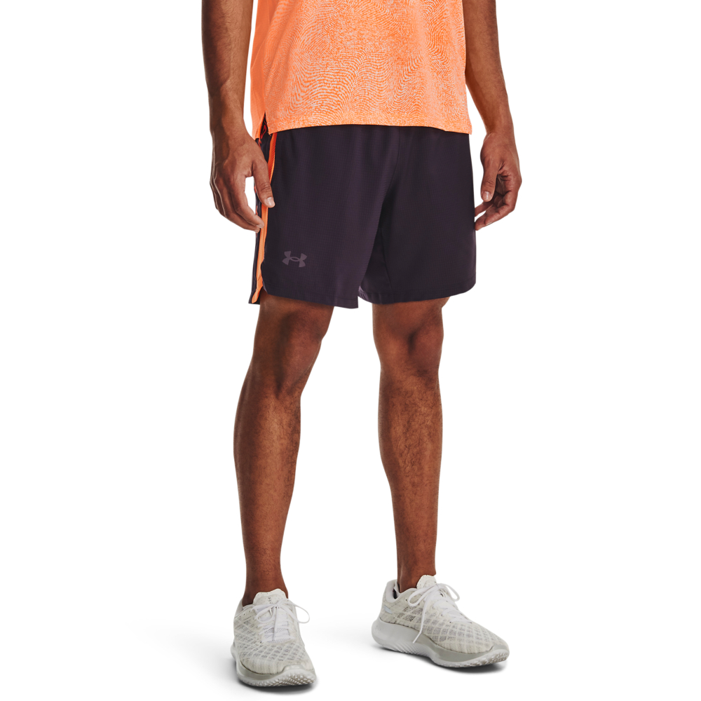 【UNDER ARMOUR】UA 男 LAUNCH SPLIT 3吋慢跑短褲_1377813-001(黑色) 歷史價格詳細信息
