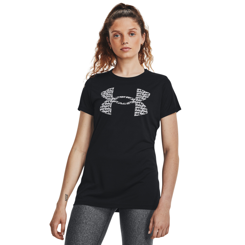【UNDER ARMOUR】UA 女 Tech Vent短袖T-Shirt _1366129-537(粉紫色) 歷史價格詳細信息