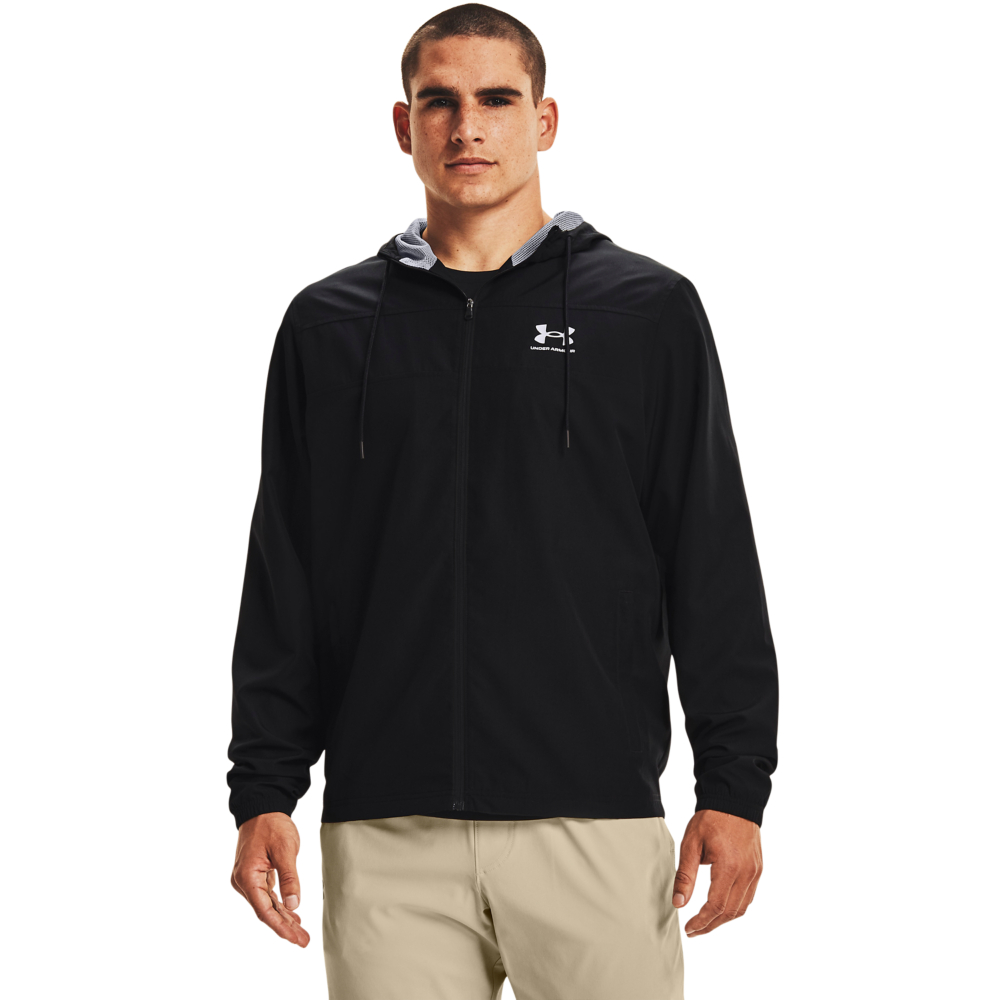 【UNDER ARMOUR】UA 男童 Sportstyle 防潑水連帽外套_1370183-449(綠) 歷史價格詳細信息