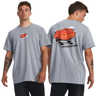 【UNDER ARMOUR】HEAVYWEIGHT 短T-Shirt 男 灰色-1373997-182 歷史價格詳細信息