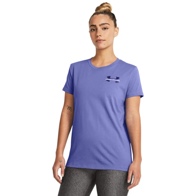 【UNDER ARMOUR】UA 女童 TRAINING GRAPHICS 短T-Shirt_1374177-573(紅掛花紫色) 歷史價格詳細信息