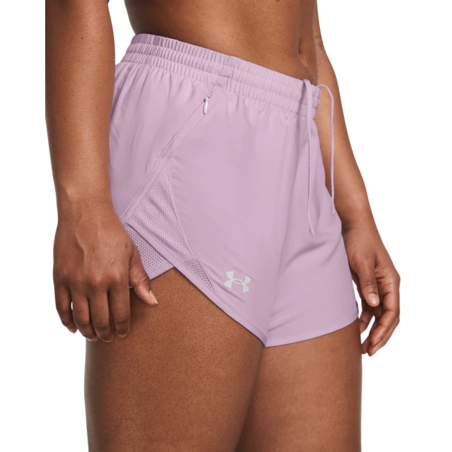【UNDER ARMOUR】UA 女 Fly By Elite 5吋運動短褲 _1369757-001(黑) 歷史價格詳細信息