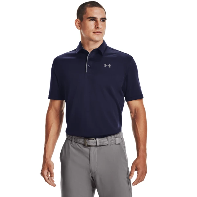 Under Armour 短袖POLO 男 Tech 短POLO 男 1290140-558 灰 歷史價格詳細信息
