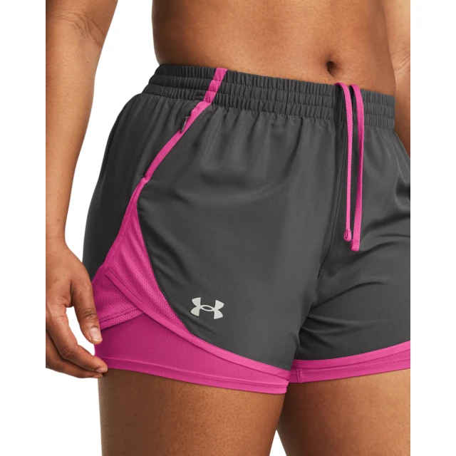 【UNDER ARMOUR】UA 女 Fly By Elite 5吋運動短褲 _1369757-001(黑) 歷史價格詳細信息