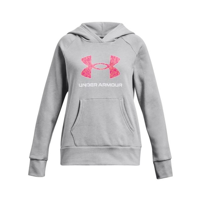 【UNDER ARMOUR】UA 女童 Pjt Rock巨石強森帽T_1384028-560(粉紫) 歷史價格詳細信息