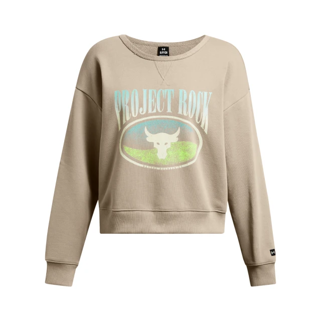 【UNDER ARMOUR】UA 女童 Pjt Rock巨石強森帽T_1384028-560(粉紫) 歷史價格詳細信息