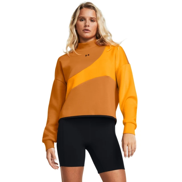 【UNDER ARMOUR】UA 女 Unstoppable Flc Crop長袖T-Shirt_1379845-802(橘色) 價格比較,價格查詢,歷史價格詳細信息