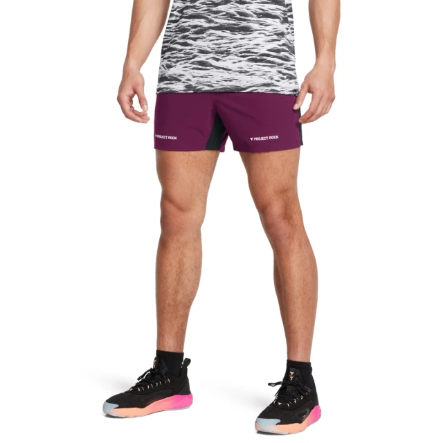 【UNDER ARMOUR】UA 男 Pjt Rock Mesh 運動短褲_1386889-001(黑色) 歷史價格詳細信息