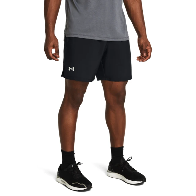 【UNDER ARMOUR】UA 男 LAUNCH SPLIT 3吋慢跑短褲_1377813-001(黑色) 歷史價格詳細信息