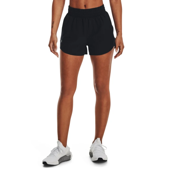 【UNDER ARMOUR】UA 女 Woven 5吋 2in1短褲_1376936-001(黑色) 歷史價格詳細信息