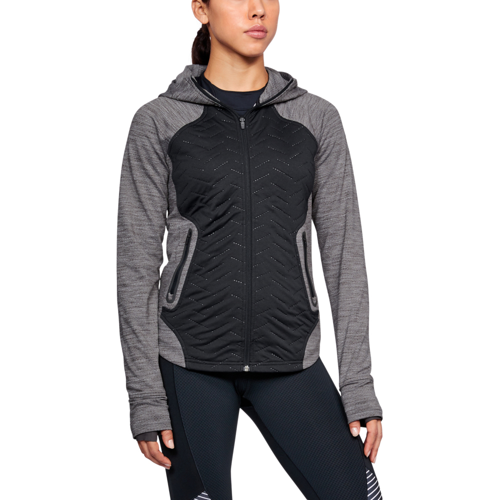 【UNDER ARMOUR】UA 女 ColdGear Reactor 抓絨連帽上衣(暗紫) 歷史價格詳細信息