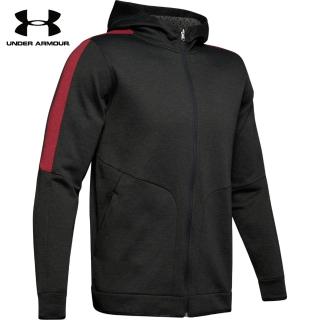 【UNDER ARMOUR】UA 男 Athlete Recovery Fleece 連帽外套_1348407-014(光暈灰) 歷史價格詳細信息