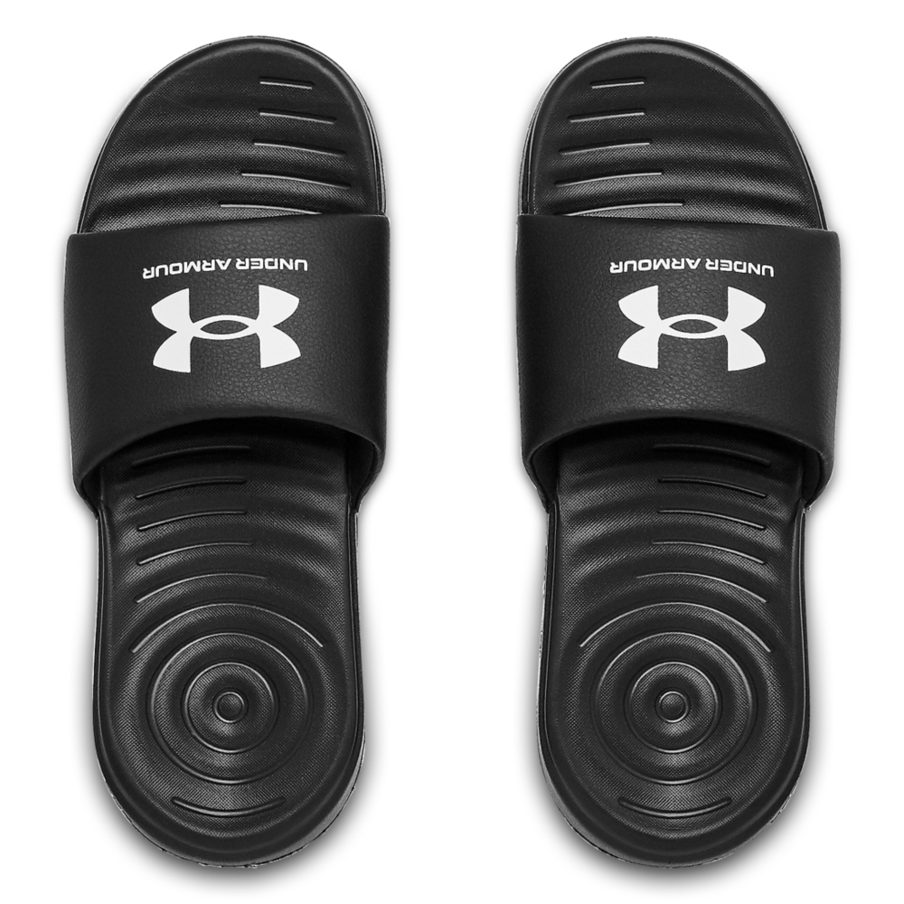 Under Armour 拖鞋 Ansa 黑 白 男鞋 涼拖鞋 緩震 休閒鞋 一片拖 運動拖鞋 UA 3023761004 歷史價格詳細信息