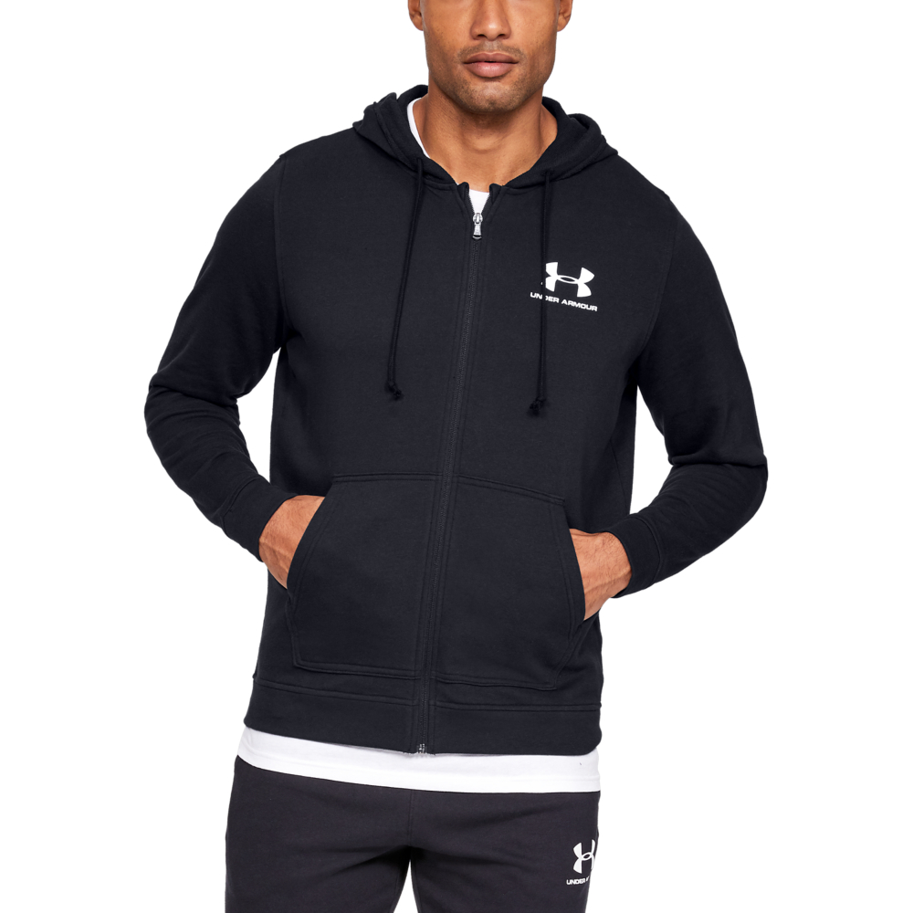 【UNDER ARMOUR】UA 男童 Sportstyle 防潑水連帽外套_1370183-449(綠) 歷史價格詳細信息