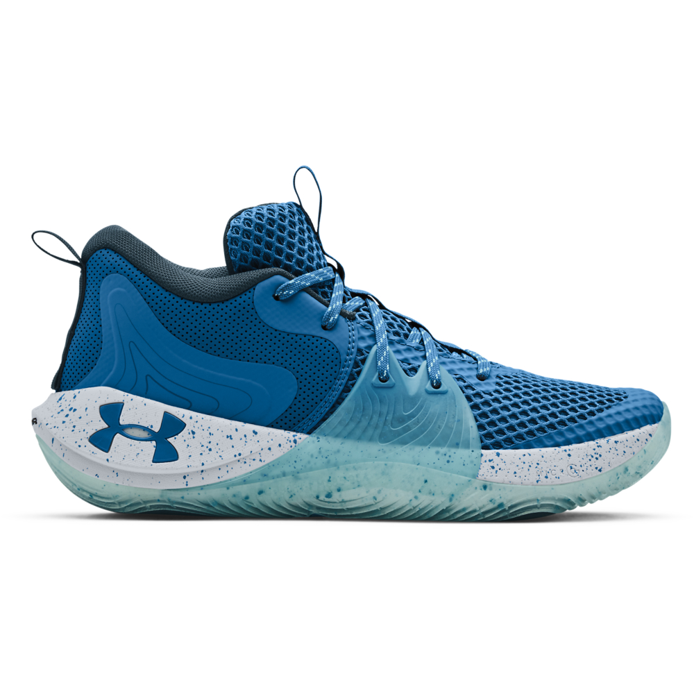 Under Armour 籃球鞋 Embiid 1 水藍 白 LA 明星賽 男鞋 【ACS】 3023086402 歷史價格詳細信息