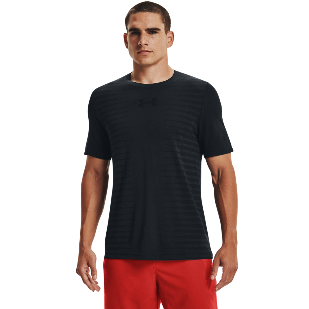 【UNDER ARMOUR】UA 男 Seamless短袖T-Shirt _1366148-001(黑) 價格比較,價格查詢,歷史價格詳細信息