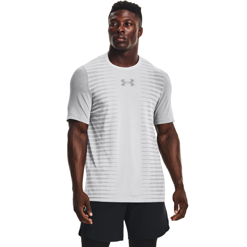 【UNDER ARMOUR】UA 男 Seamless短袖T-Shirt _1366148-001(黑) 歷史價格詳細信息