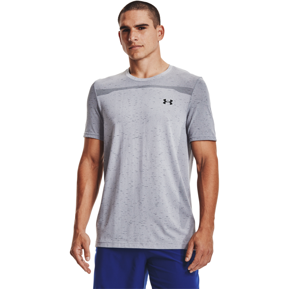 【UNDER ARMOUR】UA 男 Seamless短袖T-Shirt _1366148-001(黑) 歷史價格詳細信息