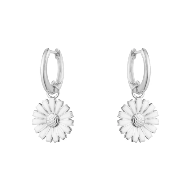 【Georg Jensen 官方旗艦店】DAISY 耳環(18K黃金 純銀 鑽石) 歷史價格詳細信息