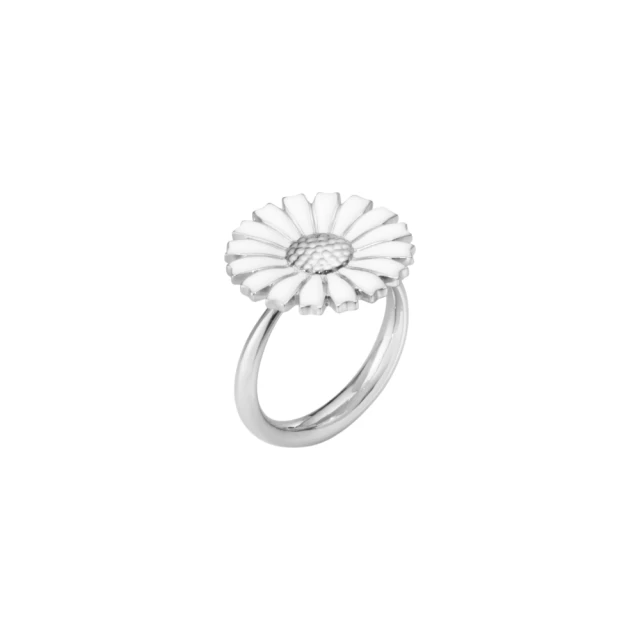 戒指琺瑯白色花紋戒指十字架藍釉戒指氣質滴油小眾設計感ins韓版女戒 歷史價格詳細信息