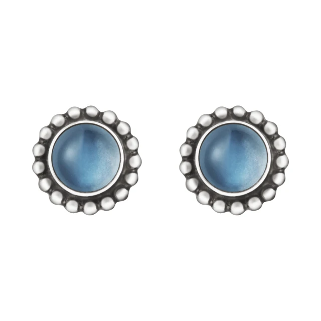 Georg Jensen Moonlight BLossom 純銀胸針鑲嵌月光石 歷史價格詳細信息