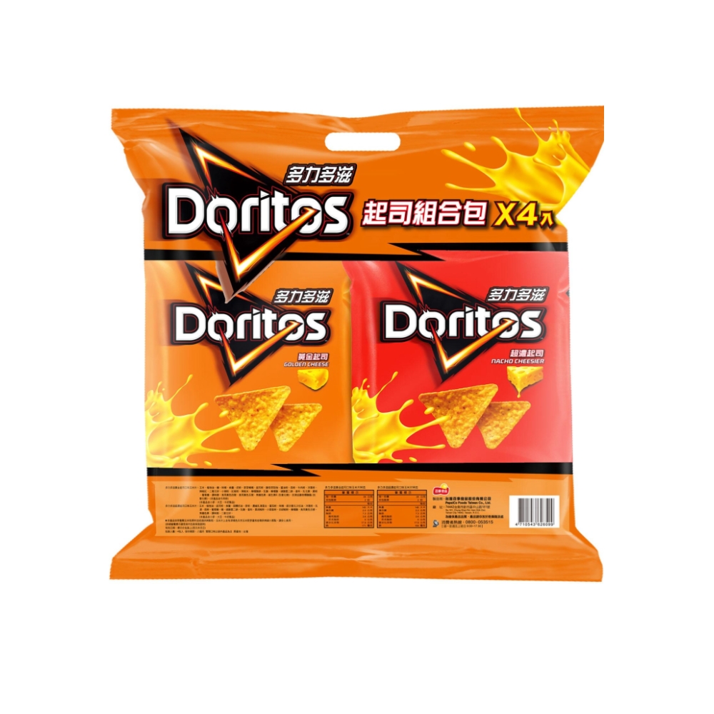 多力多滋組合包-起司 48gx4包/組  【大潤發】 歷史價格詳細信息