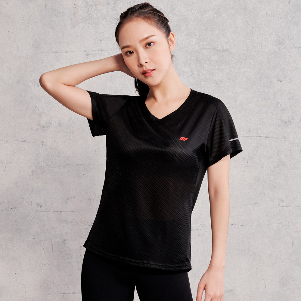 【Mollifix 瑪莉菲絲】V形對稱合身長袖訓練上衣、瑜珈上衣、瑜珈服(黑) 歷史價格詳細信息