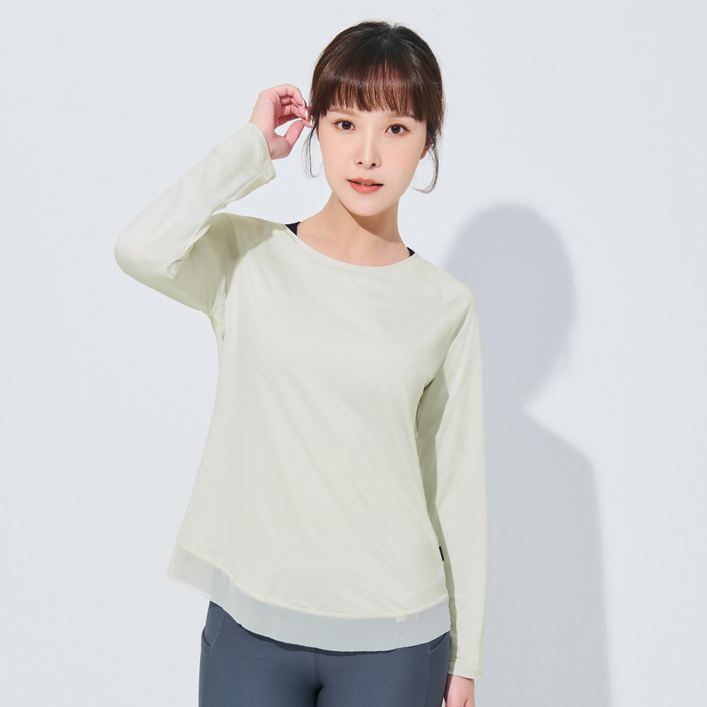 Mollifix 瑪莉菲絲 修身後透網美背短袖上衣 (白) 歷史價格詳細信息