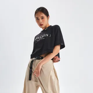 Mollifix 瑪莉菲絲 潮流LOGO垂墜圓領短袖上衣 (百搭灰) 歷史價格詳細信息
