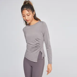 Mollifix 瑪莉菲絲 修身圓弧下擺長袖訓練上衣 (黑) 歷史價格詳細信息