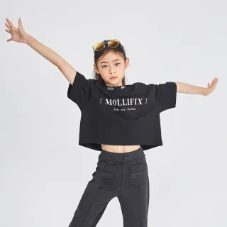 Mollifix 瑪莉菲絲 潮流LOGO垂墜圓領短袖上衣 (百搭灰) 歷史價格詳細信息