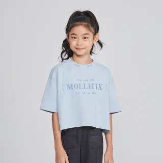 Mollifix 瑪莉菲絲 潮流LOGO垂墜圓領短袖上衣 (百搭灰) 歷史價格詳細信息