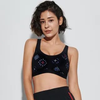 Mollifix 瑪莉菲絲 雙面穿綁結造型 短版背心 (黑) 無袖背心 無鋼圈內衣 健身 瑜珈 路跑 有氧 集中 歷史價格詳細信息