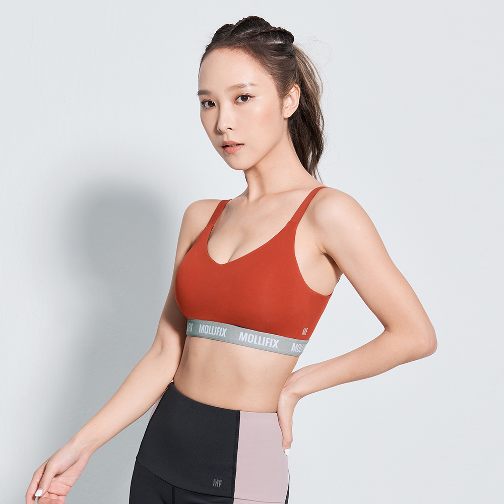 Mollifix 瑪莉菲絲 3D防震交錯肩帶運動內衣 (草木綠) 歷史價格詳細信息