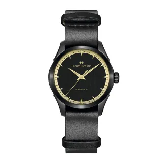 【HAMILTON 漢米爾頓旗艦館】爵士大師系列腕錶40mm(自動上鍊 中性 皮革錶帶  H42535780) 歷史價格詳細信息