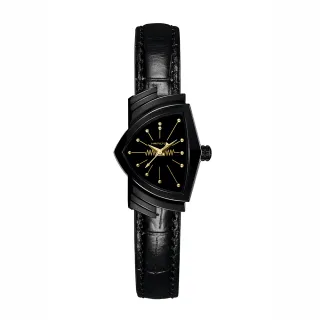【HAMILTON 漢米爾頓旗艦館】探險系列黑金配色S腕錶32.3x51.3mm(石英 女性 皮革錶帶 H24402730) 歷史價格詳細信息