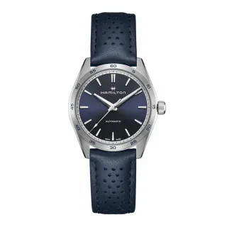 【HAMILTON 漢米爾頓旗艦館】爵士大師系列腕錶40mm(自動上鍊 中性 皮革錶帶  H42535780) 歷史價格詳細信息