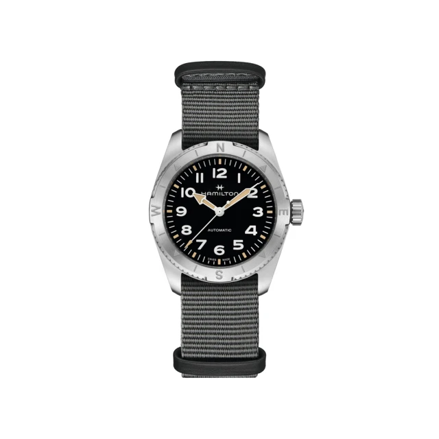 【HAMILTON 漢米爾頓】卡其陸戰遠征Expedition腕錶41mm(自動上鍊 中性 皮革錶帶 H70315510) 歷史價格詳細信息