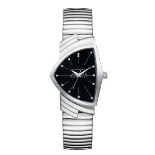 【HAMILTON 漢米爾頓旗艦館】探險系列黑金配色S腕錶32.3x51.3mm(石英 女性 皮革錶帶 H24402730) 歷史價格詳細信息