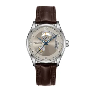 【HAMILTON 漢米爾頓旗艦館】爵士大師系列腕錶40mm(自動上鍊 中性 皮革錶帶  H42535780) 歷史價格詳細信息